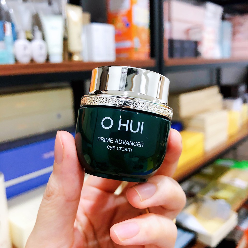 Hũ kem mắt 5ml chuyên giảm thâm, chống nhăn vùng mắt Ohui xanh