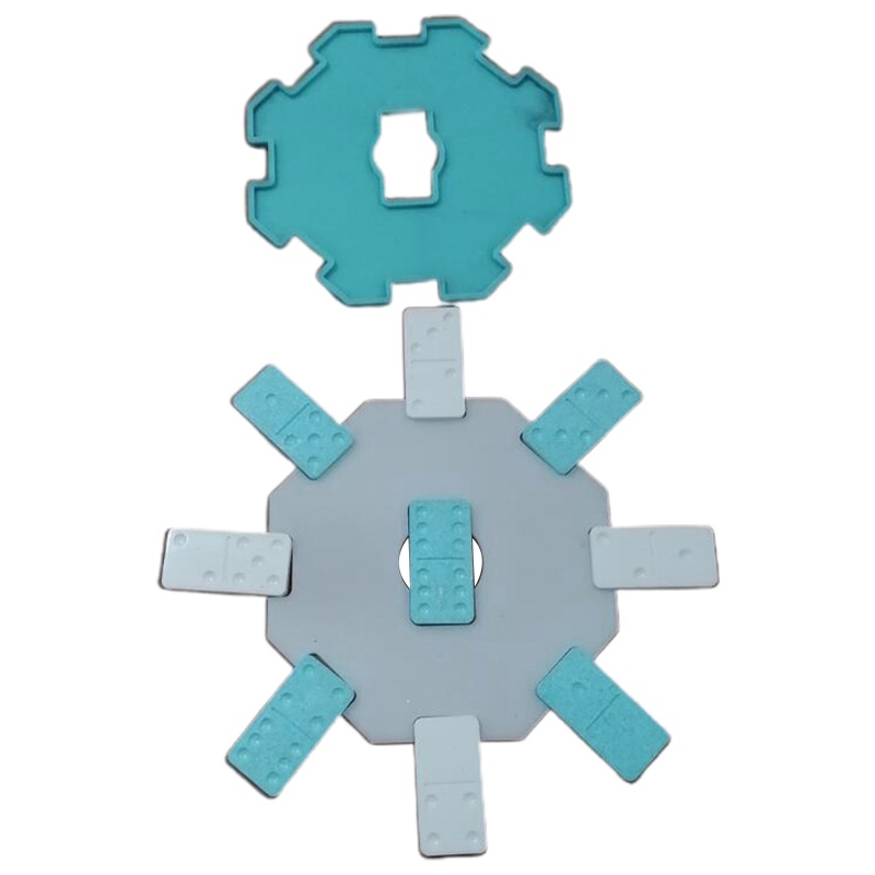 Sa Khuôn Silicon Làm Đồ Trang Sức Hình Quân Bài Domino