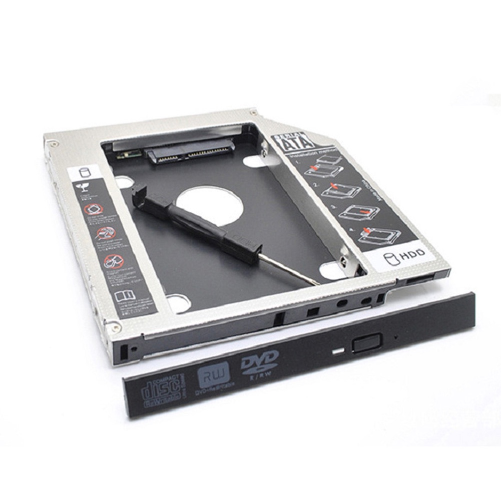Khay Đựng Ổ Cứng Ssd Sata3 Bằng Hợp Kim Nhôm 9.5mm | BigBuy360 - bigbuy360.vn