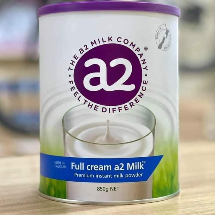 Sữa A2 Nguyên Kem Lon 850g (Date 9/2022)