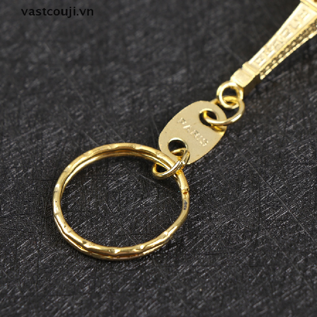Set 5 Móc Khóa Tháp Eiffel Thời Trang