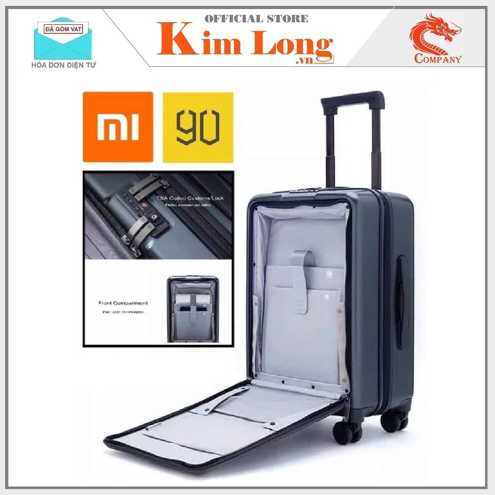 Vali Doanh Nhân Xiaomi Passport 2019 Mi 90 Point Passport Suitcase - chính hãng