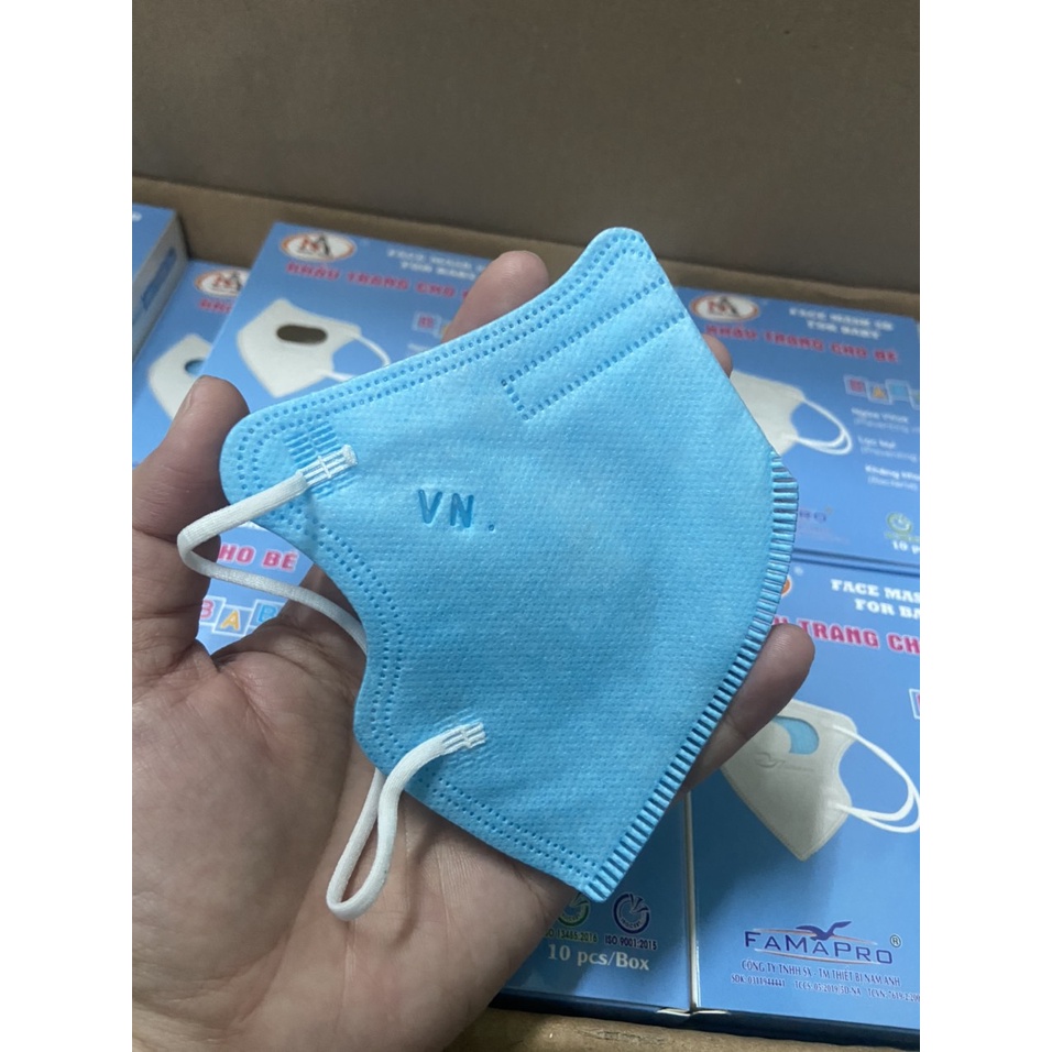 Khẩu trang N95 - HỘP 10 CÁI - Khẩu trang VN95 FAMAPRO - Khẩu trang 5D MASK FAMAPRO - KHẨU TRANG N95 HIỆU T&T