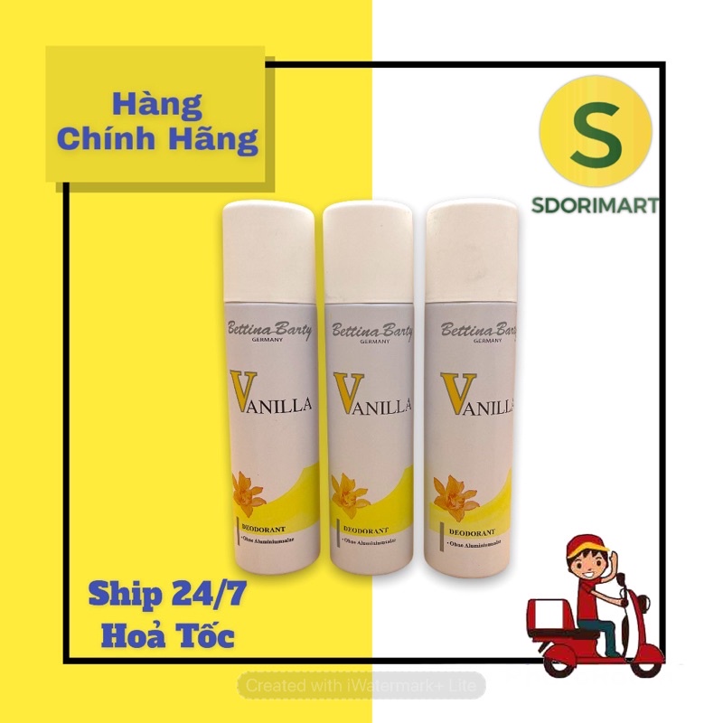 💃💃 Xịt khử mùi toàn thân Vanilla