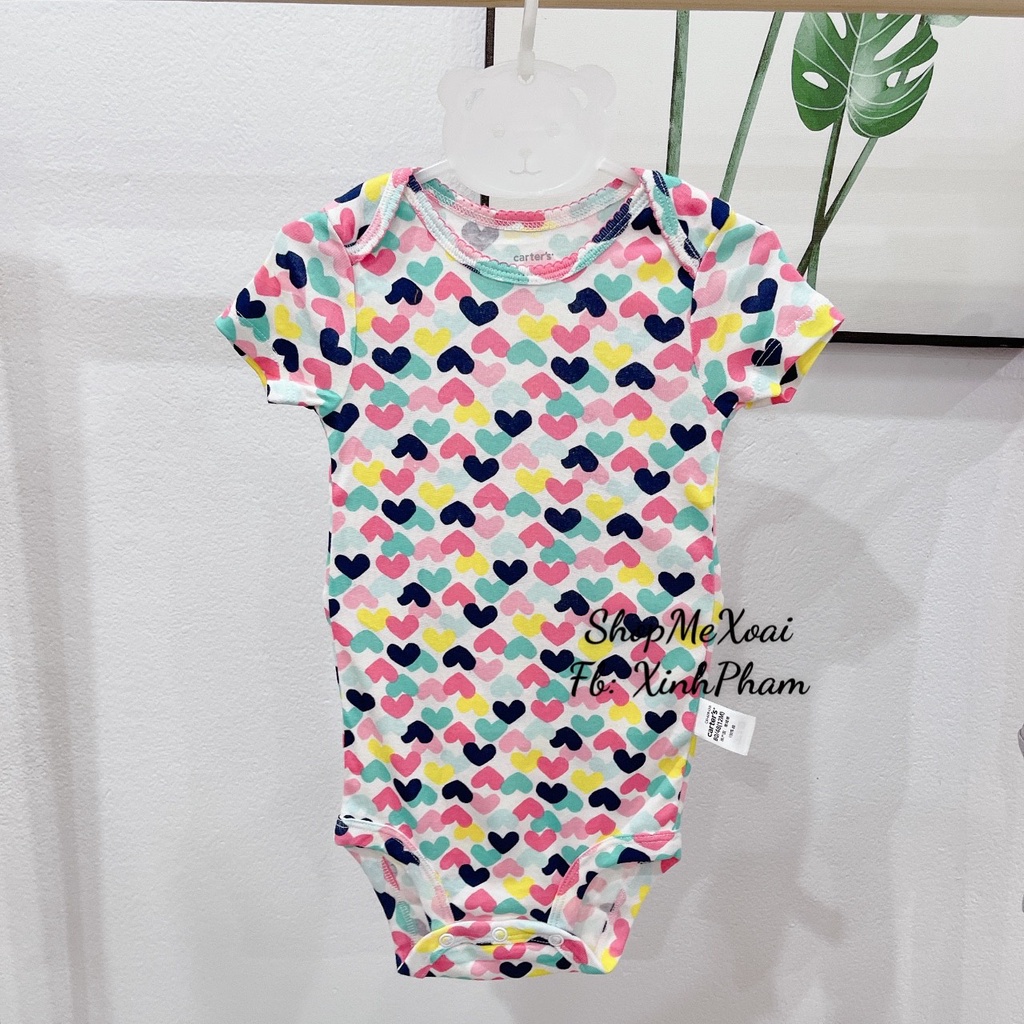 Bodychip bé gái Carter trái tim 6M,12M,24M