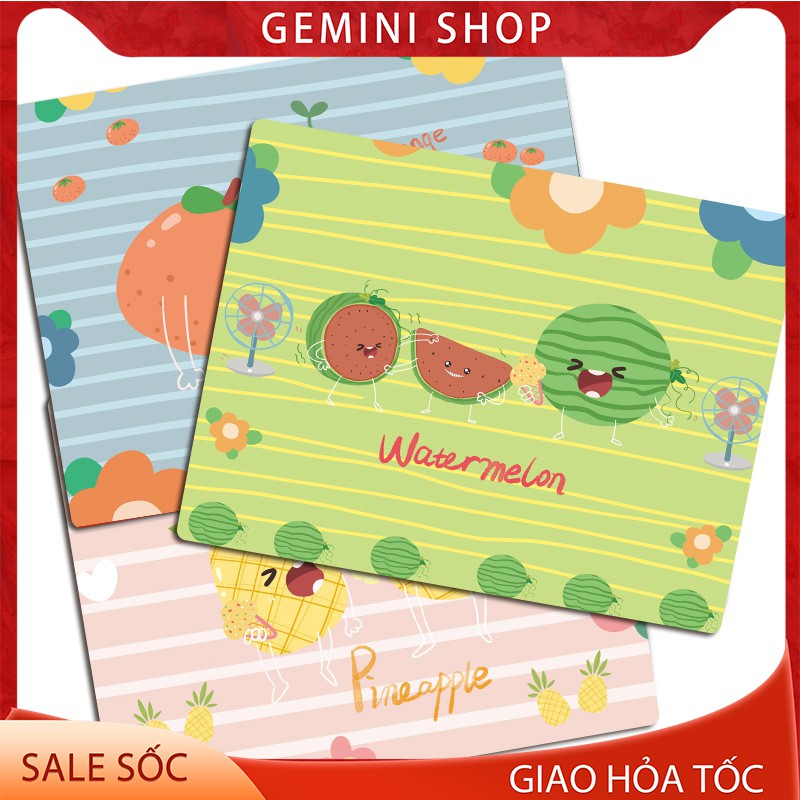 Miếng Lót chuột dễ thương họa tiết cute LC24 Cao su Bàn di tấm di Pad chuột giá rẻ GEMINI SHOP