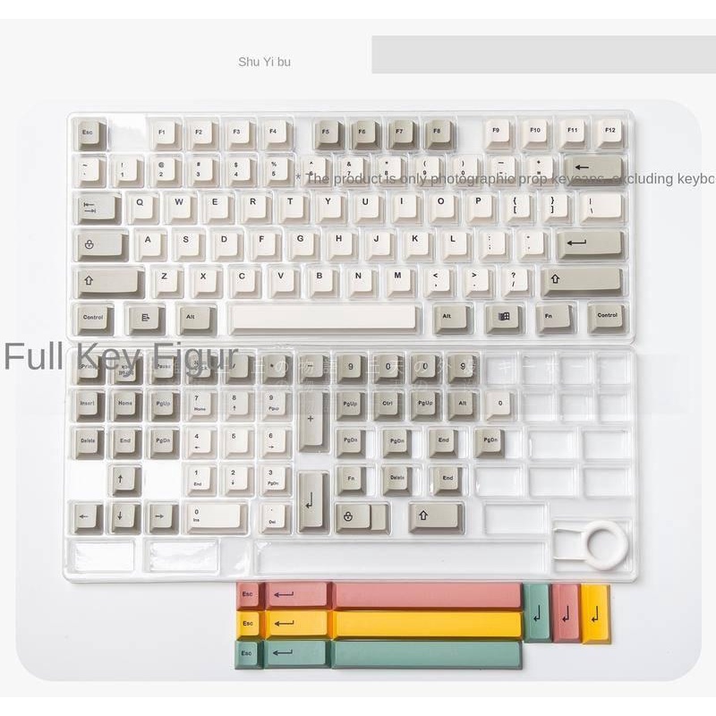 Set 134 nắp phím Cherry Profile 9009 Keycap phong cách cổ điển cho bàn phím cơ MX 61 64 68