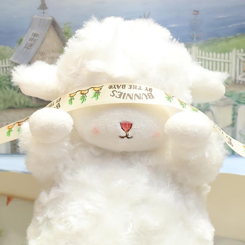 Đồ chơi búp bê cừu con Bunnies Hoa Kỳ sang trọng dễ thương làm quà tặng sinh nhật (bán lẻ trang phục)