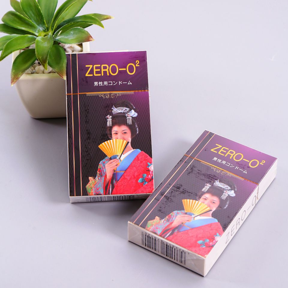 Bao cao su Siêu mỏng Zero 02 - 12 cái - Hàng Nhập khẩu Nhật 100%%