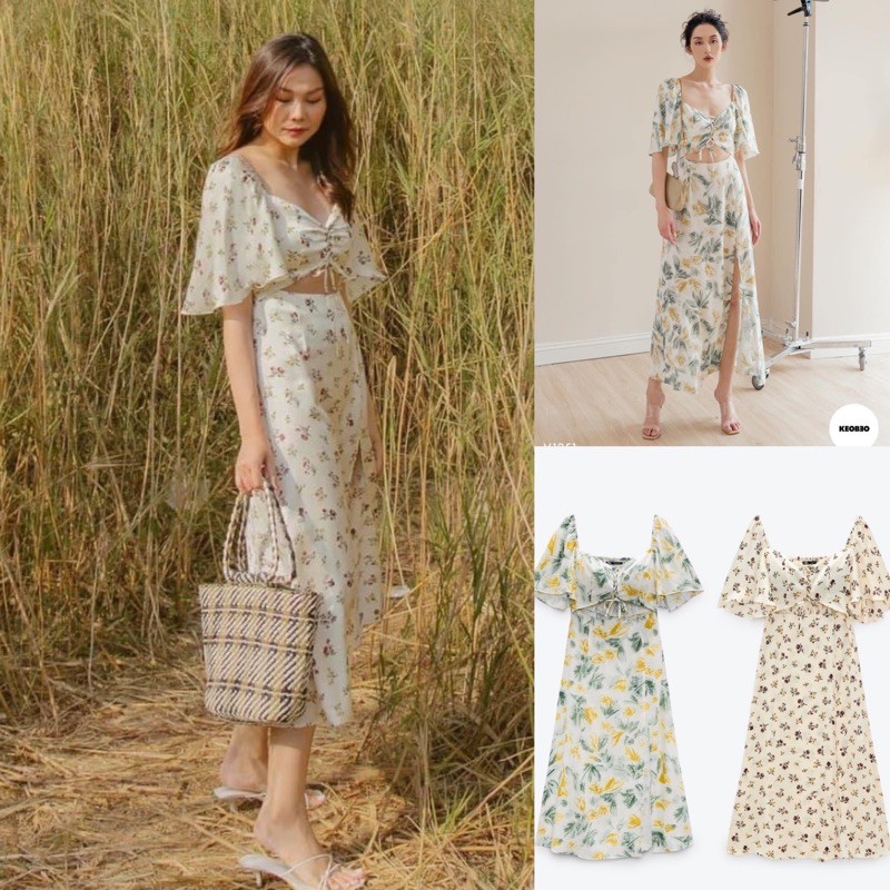 V006 Váy đầm maxi Zara xuất xịn