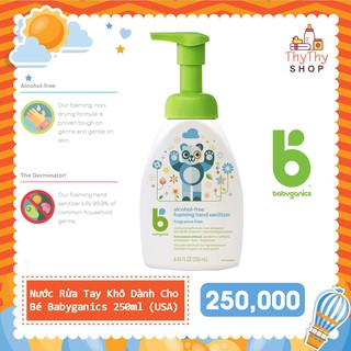 Nước rửa tay Babyganics 250ml
