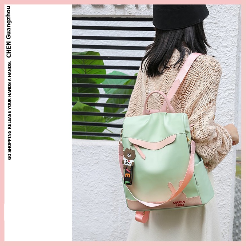 Balo nữ CHEN balo ulzzang đi học hàn quốc chất vải oxford cao cấp BL03