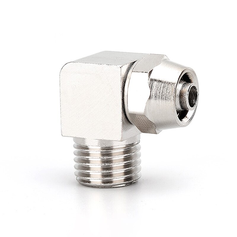 Góc ren inox ren 10mm, 13mm đầu kết nối ống hơi 8