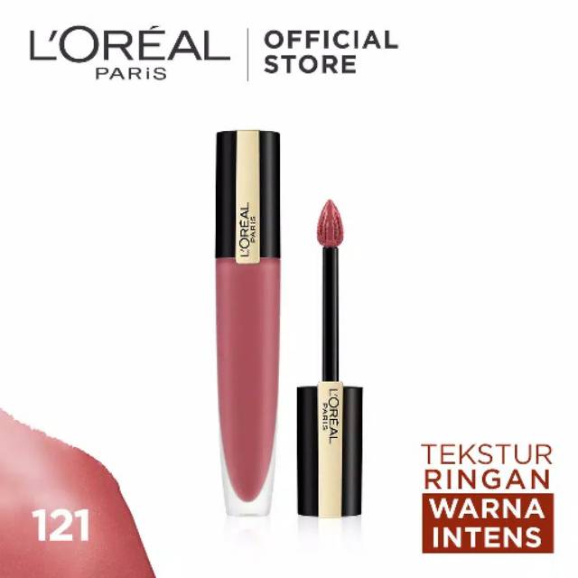 (Hàng Mới Về) Son Môi Lì Dạng Lỏng Lên Màu Chuẩn Đẹp Thương Hiệu L 'Oreal Paris