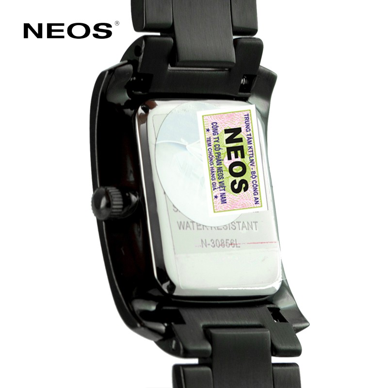 Đồng Hồ Nữ Neos N-30856L Dây Thép Đen