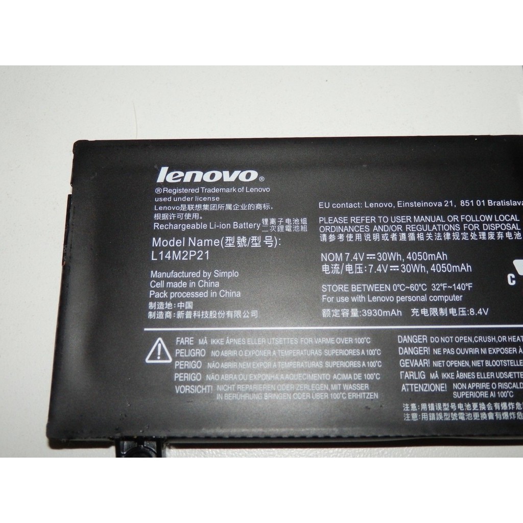 Pin laptop lenovo Yoga 500-15IBD 500-15IHW  320-14 Flex 3-1580 l14m2p21battery