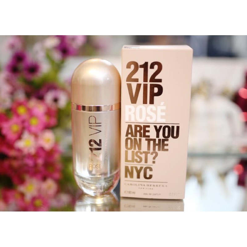 Nước hoa nữ 212 Vip Rose 80ml