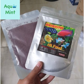 Thức Ăn Rainbow Lên Màu Cho Cá Ali và Cá Cảnh