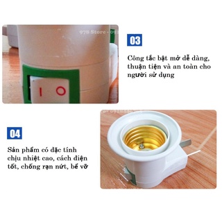 Đui đèn E27 - Đuôi đèn E27
