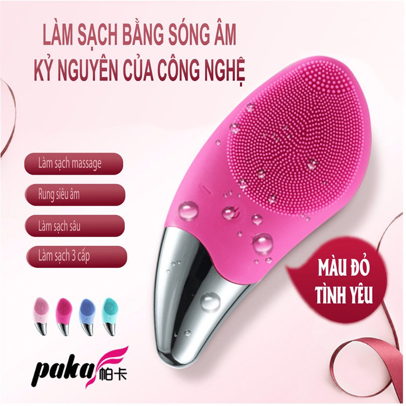 [BH 1 đổi 1] Máy Rửa Mặt Chính Hãng AIKEDILI SONIC FACIAL CLEANSING STANDARD