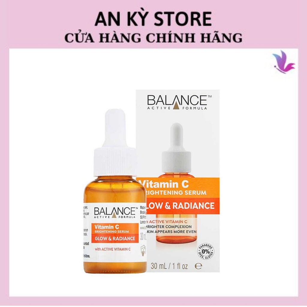Serum Trắng Da, Mờ Thâm Balance Active Formula Vitamin C Brightening 30ml