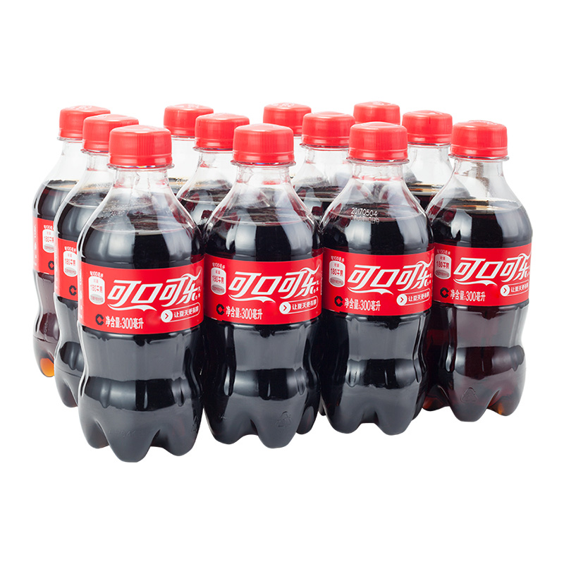 Coca Cola mini chai Sprite funda không đường 300ml * 12 chai lọ với nước ngọt có ga