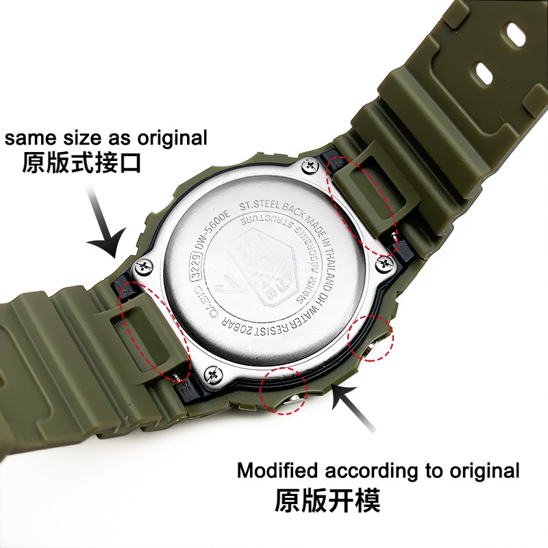 Ốp Bảo Vệ Chống Thấm Nước Cho Đồng Hồ Casio G-SHOCK DW5600/5000/5030/5025 DW5610 GW5000 GWB5600