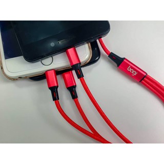 Dây Cáp Sạc 3 trong 1 Bagi CB-AS12
