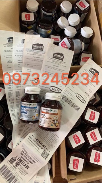 Viên bổ sung DHA healthy care cho bé_ DHA healthy care