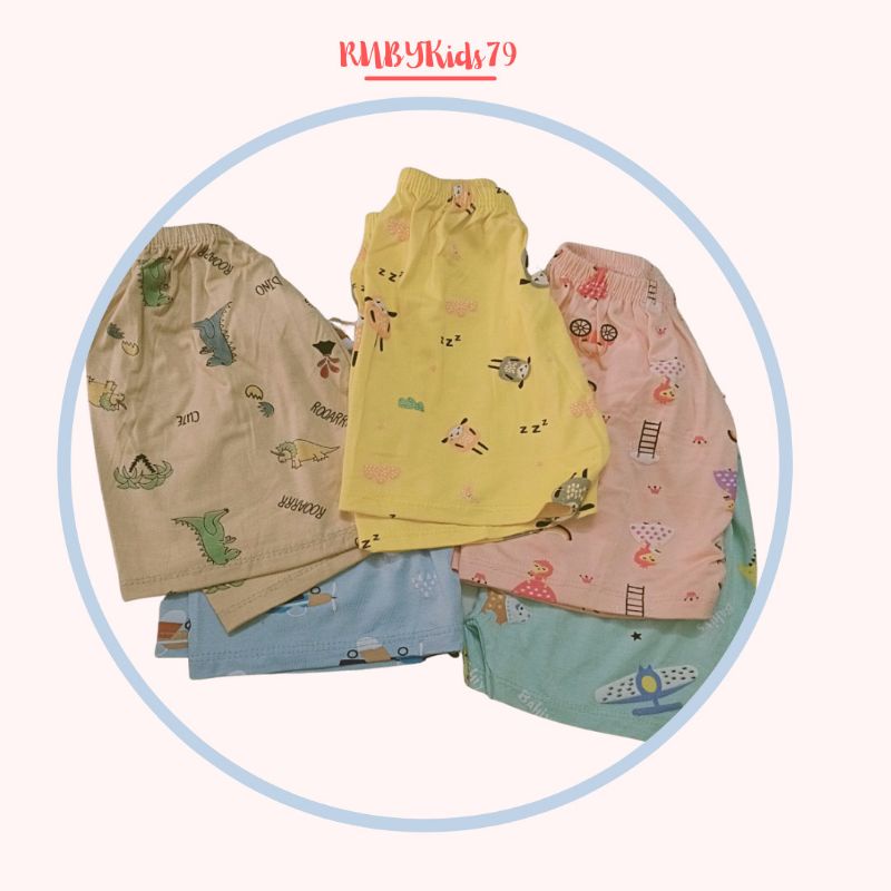 Đồ bộ cộc tay cho bé chất thun lạnh họa tiết dễ thương thoáng mát mùa hè - rubykids79