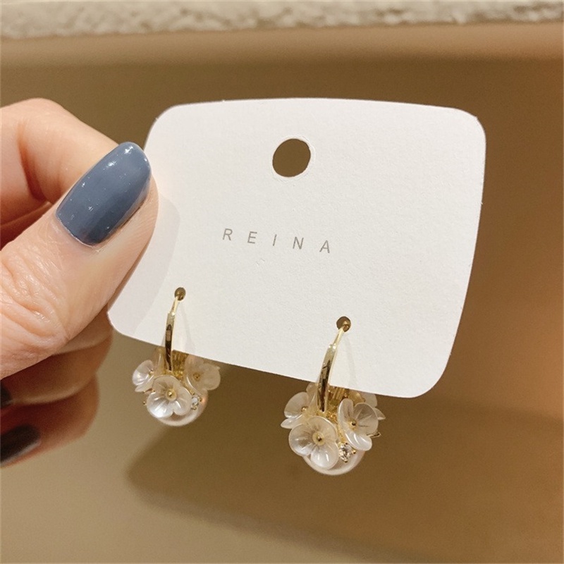 Khuyên Tai Nữ Hình Bông Hoa Thời Trang