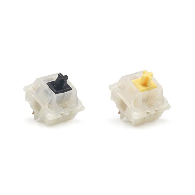 Switch Gateron Milky (KS3X1) - Milky Yellow và Milky Black - Gateron KS3X1 - Switch dùng cho bàn phím cơ | BigBuy360 - bigbuy360.vn