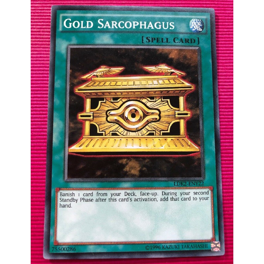 Bài Yugioh - Gold Sarcophagus
