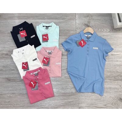 BÁN SỈ ÁO POLO PUMM CÁ SẤU KHUY DỌC 6 MÀU CHO NỮ AN48 | BigBuy360 - bigbuy360.vn