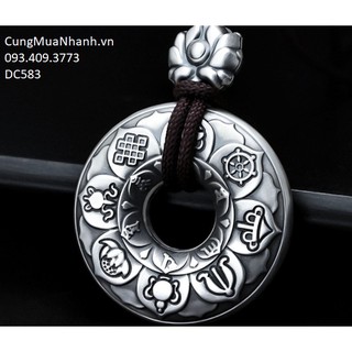 MẶT DÂY CHUYỀN BÁT BẢO TÂM KINH - DC583