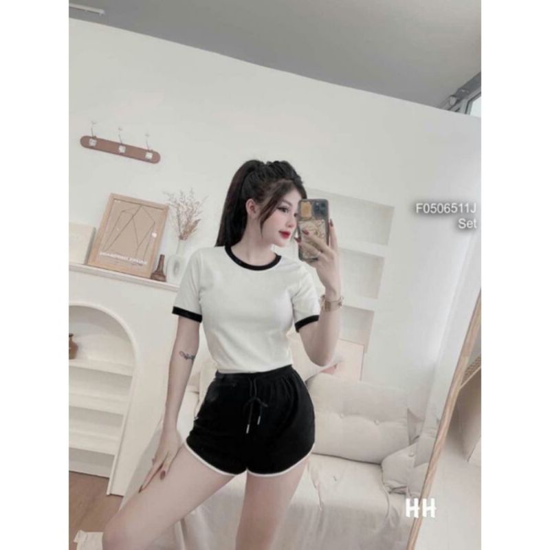 ÁO TRƠN VIỀN MÀU | BigBuy360 - bigbuy360.vn