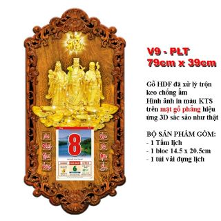 Mua lịch gỗ phúc lộc thọ