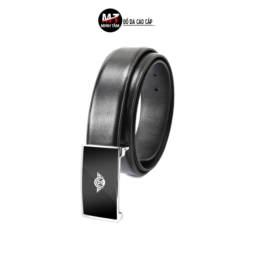 Thắt lưng nam Minh Tâm da bò , khóa kim lỗ búp MT-10H