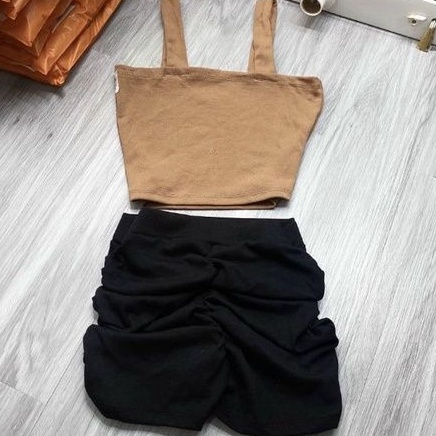 Sét áo 2 dây bảng bự & quần giún siêu hot🆕🆕