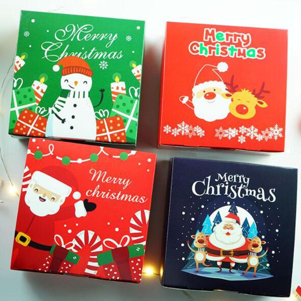 Set 1 / 3 / 5 Hộp Quà Giáng Sinh Dễ Thương