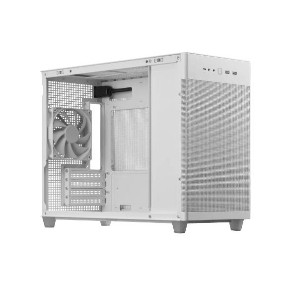 Vỏ Case Mini MicroATX ASUS Prime AP201 MESH WHITE (Matx / USB C/ 33 lit) | BigBuy360 - bigbuy360.vn