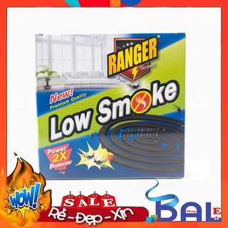 Nhang muỗi Ranger Low Smoke Thái Lan 1 hộp 10 khoanh