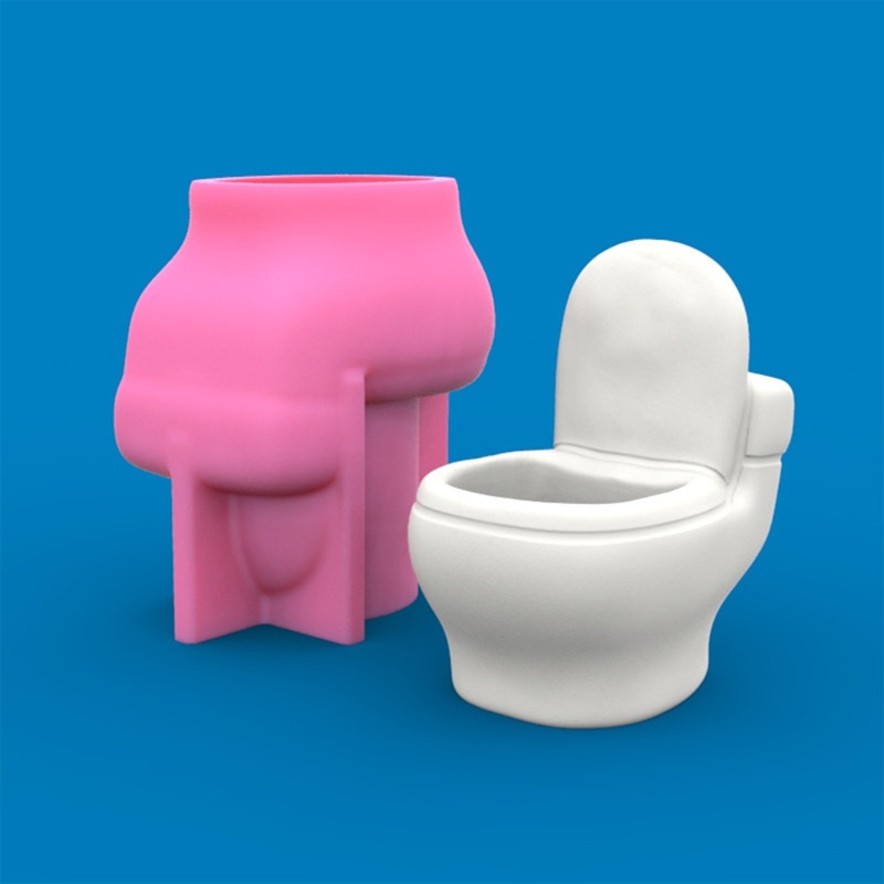 Khuôn Silicone Đổ Xi Măng / Chậu Hoa / Chậu Cây Cảnh DIY