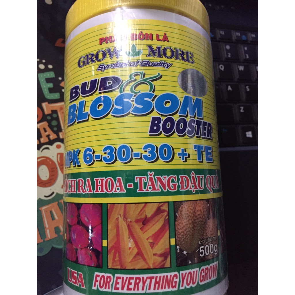 Phân bón lá Growmore 6-30-30 + TE - 500g