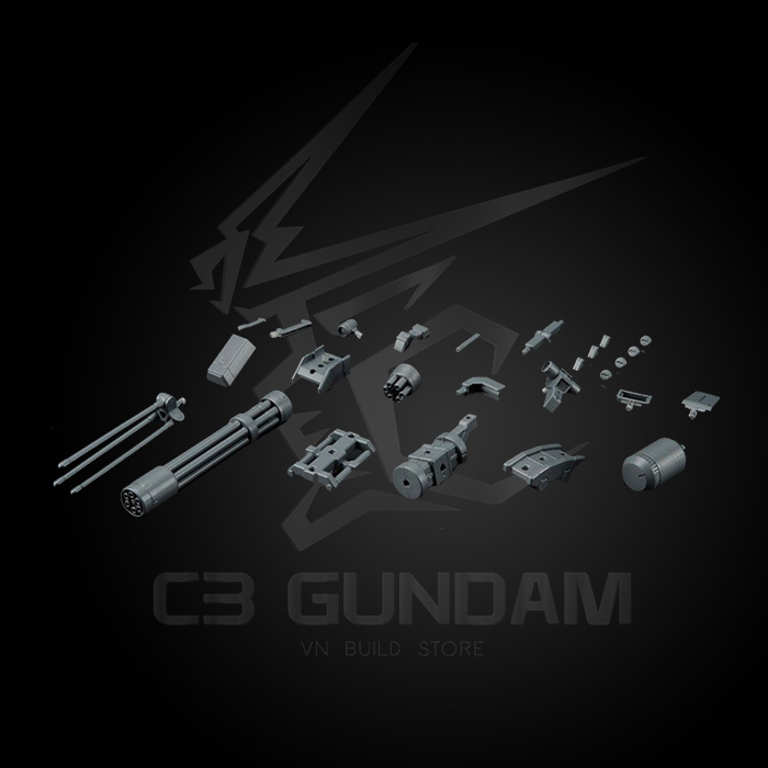 PHỤ KIỆN MÔ HÌNH GUNDAM BANDAI HG 023 1/144 GIANT GATLING BUILD CUSTOM PART HGBC