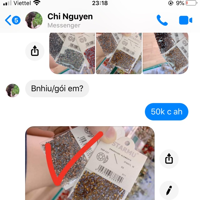 Combo đá gắn móng