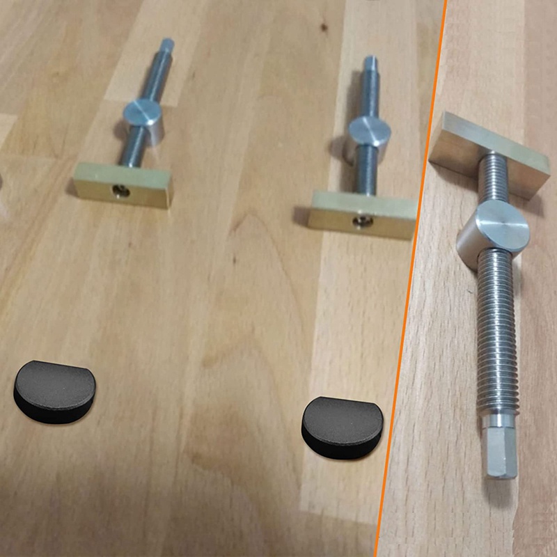 Bộ Kẹp Cố Định Ghế Gỗ Kèm Ghế Đẩu Dành Cho Cún Cưng Tiện Dụng