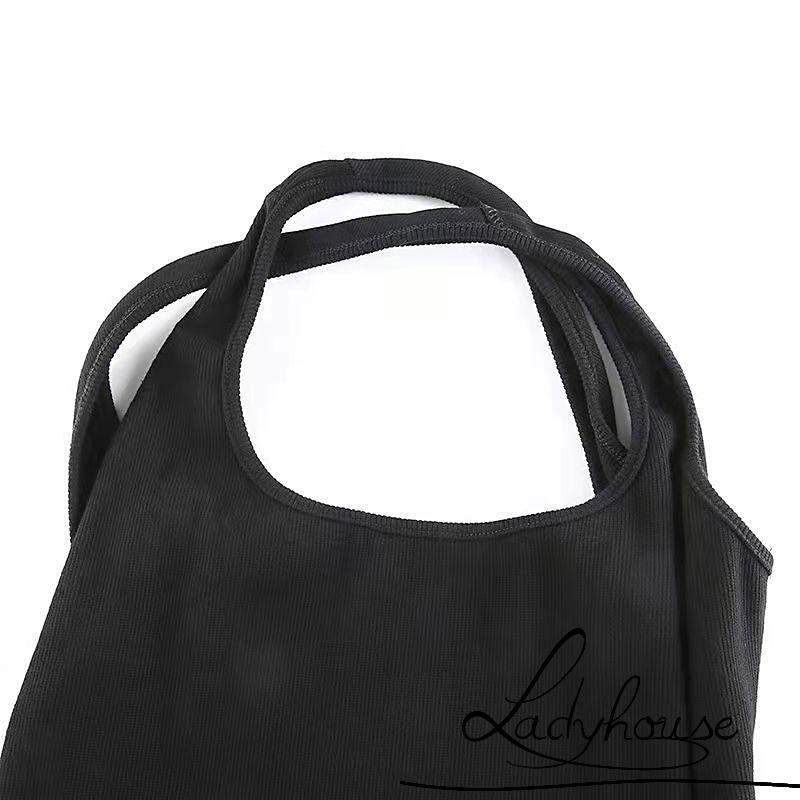 Đầm Ngắn Không Tay Cổ Chữ U Hở Lưng Màu Trơn Thời Trang Mùa Hè Cho Nữ