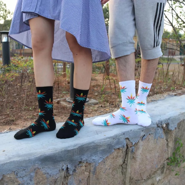 Vớ tất cao cổ họa tiết hàng Quảng Châu