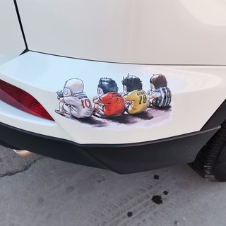 🍁𝐅𝐑𝐄𝐄𝐒𝐇𝐈𝐏🍁 Tem Decal Cầu Thủ Trang Trí Ô Tô